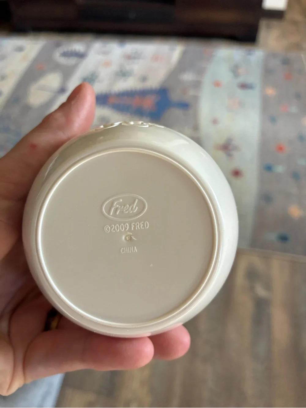 Fred White Nesting Doll Measuring Cups